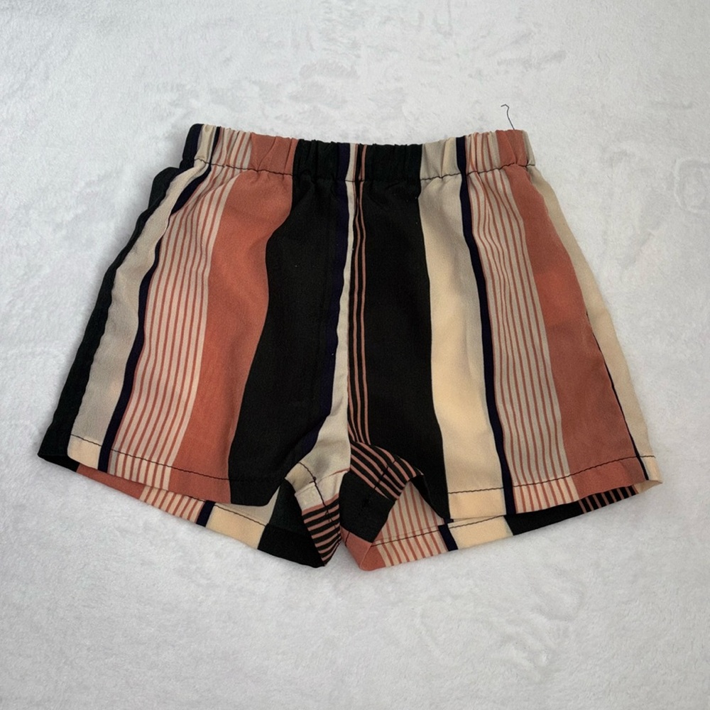 (3 for $10) striped shorts baby girl clothing